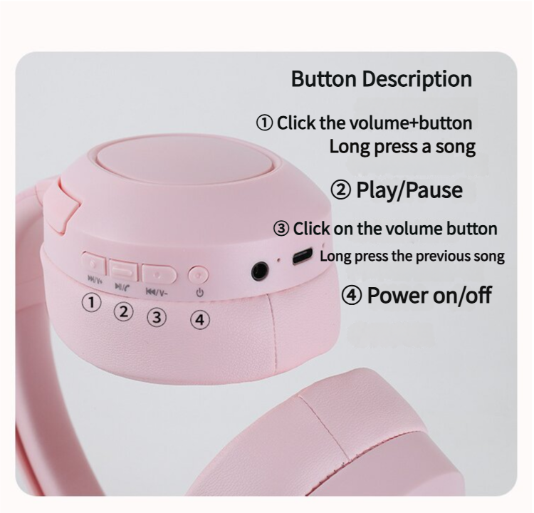 NNEDSZ Gray TL-29 PRO Wireless & Wired Over-Ear Bluetooth Headphones - Comfortable and Versatile