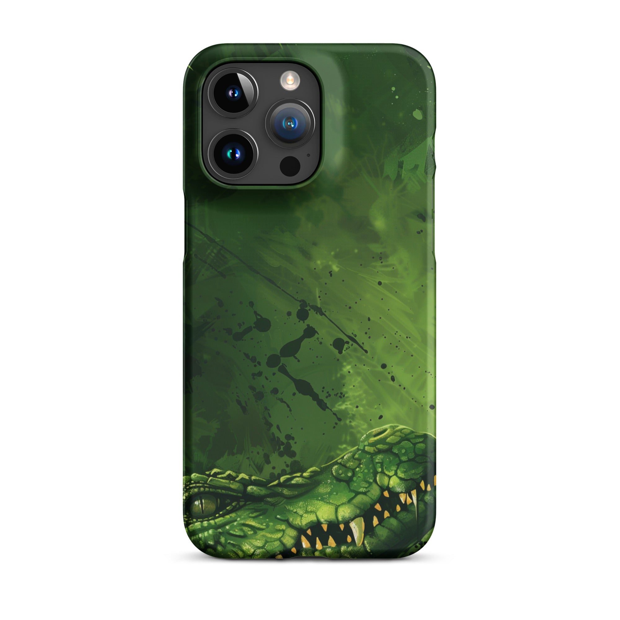 Crocodile Art Phone case for iPhone