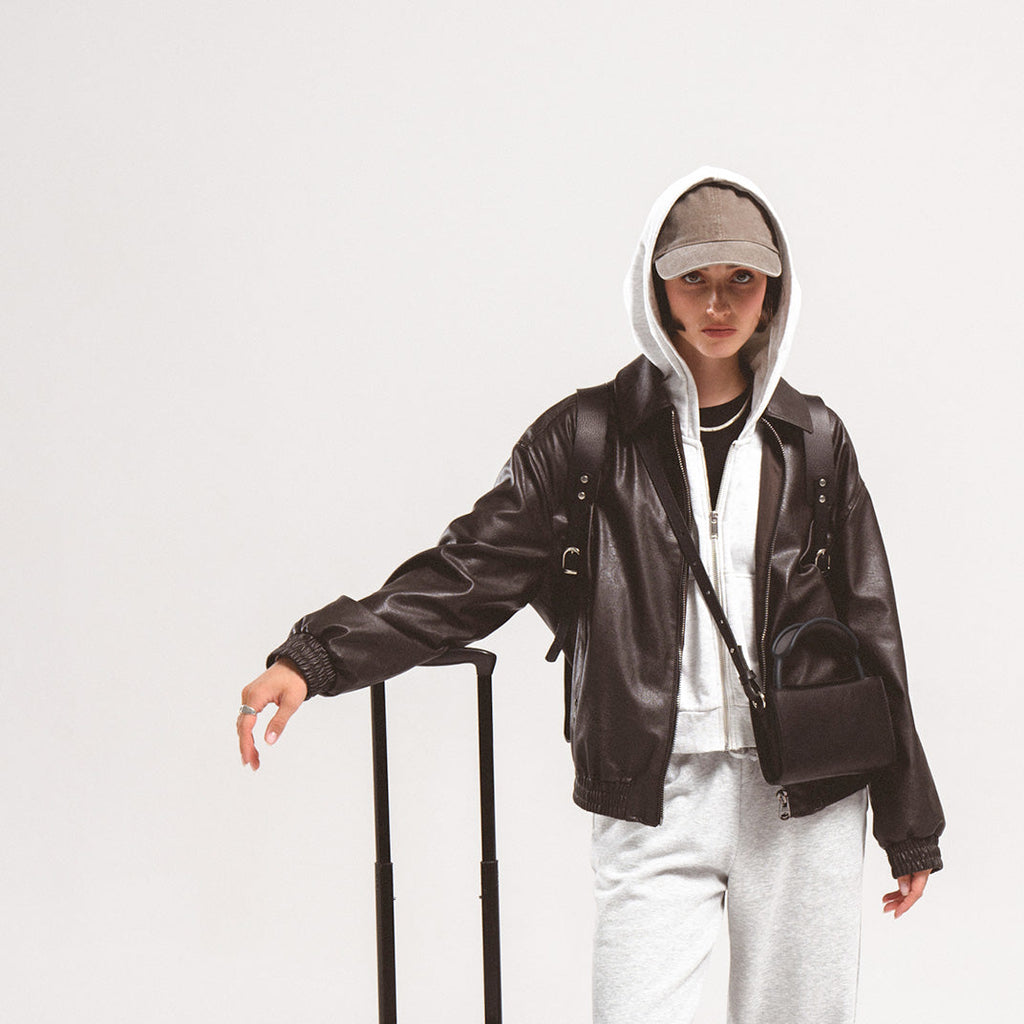 Leather Case for AirPods Max - The Minimalist 3.0 (Black)